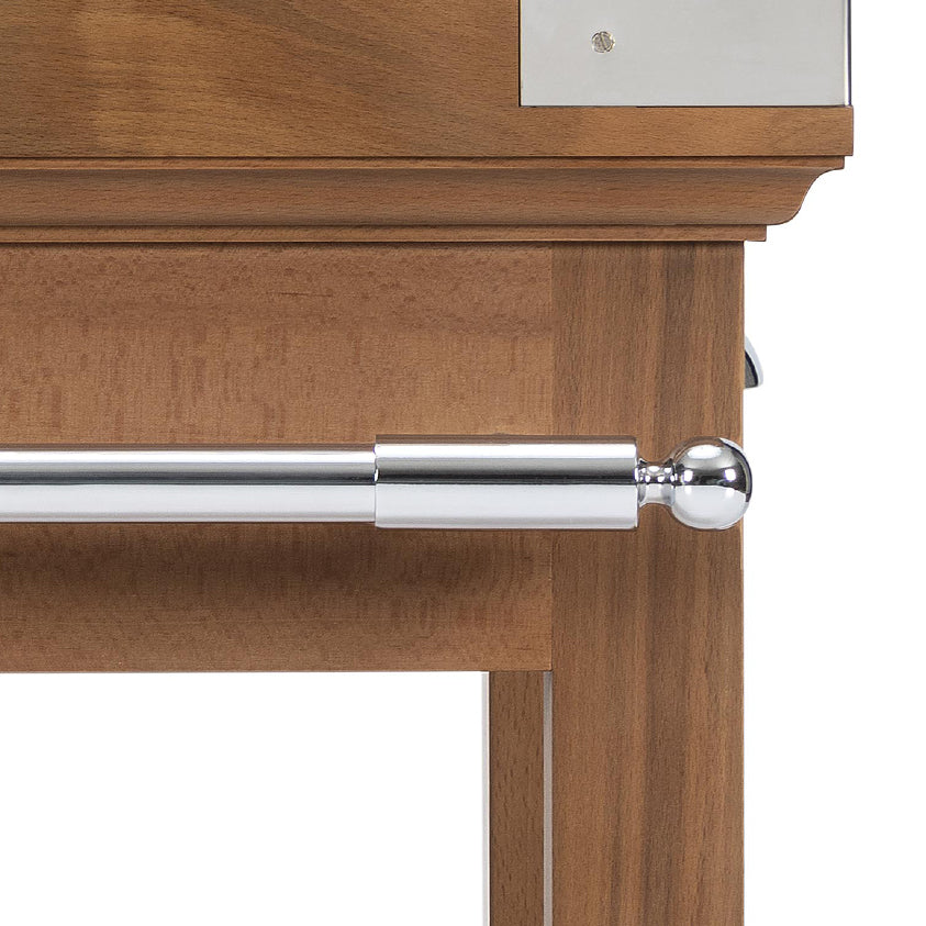 Barre à torchon - Laiton - Finition Inox Chromé